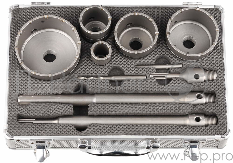 Буры,сверла,долото Набор буровых коронок ЗУБР