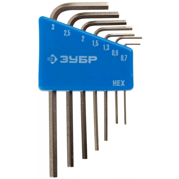 Ручной инструмент Набор ключей имбусовых ЗУБР