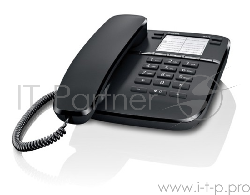 Телефон Gigaset DA410 (IM) BLACK Телефон проводной (черный)