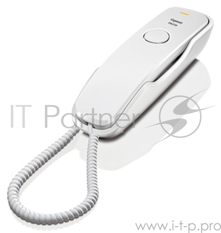 Телефон Gigaset DA210 (IM) WHITE. Телефон проводной (белый)