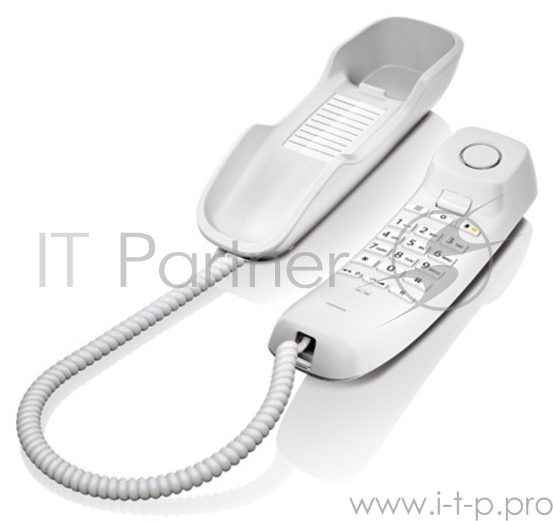 Телефон Gigaset DA210 (IM) WHITE. Телефон проводной (белый)