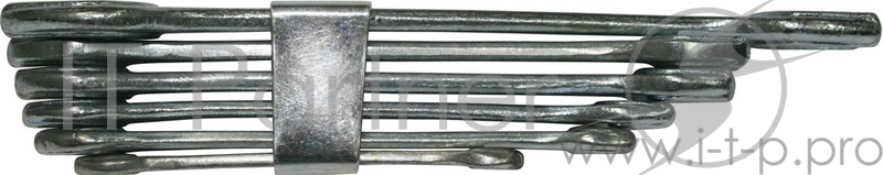 Набор рожковых ключей BIBER 90623 (6 - 22 мм) 8 шт.