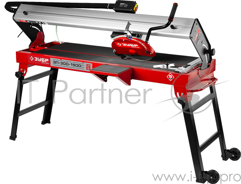 Плиткорез электрический ЗУБР ЭП-300-1500C длина реза 1200мм диск 300мм глубина реза 90°-65мм/45°-5
