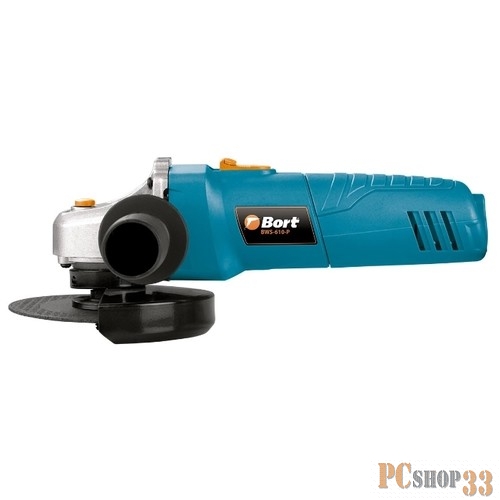 Шлифовальные машины Bort BWS-610-P Машина шлифовальная угловая 91271037 { 600 Вт, 11000 об/мин, 115 мм, М14, 1,65 кг, набор аксессуаров 4 шт }