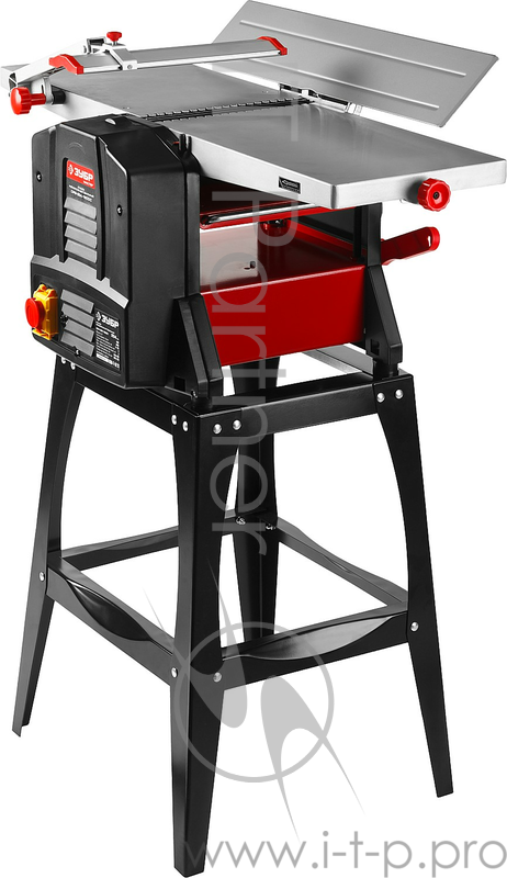 Станок ЗУБР СРФ-254-1600С рейсмусно-фуговальный ширина строгания 254мм толщина заготовки до 120мм