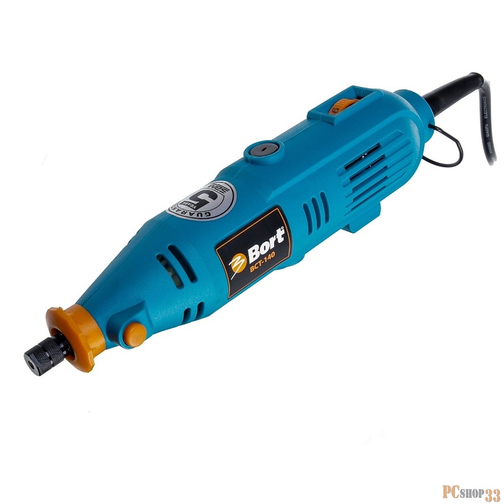 Шлифовальные машины Bort BCT-140 Гравер электрический 98295658 { 135 Вт, 32000 об/мин, 0.6 кг, набор аксессуаров 42 шт }