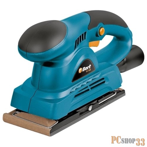Шлифовальные машины Bort BS-150N Машина шлифовальная вибрационная 93727697 { 150 Вт, 12000 Об/мин, 1.3 кг, набор аксессуаров 3 шт }