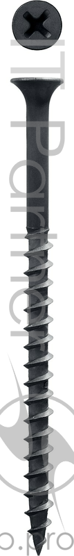 Зубр Саморезы универсальные оксидированные по дереву, PH2, 4,2x75мм, ТФ0, 1200шт 4-300030-42-075