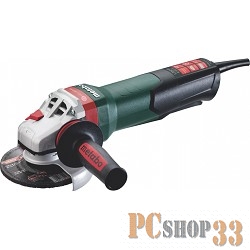 Шлифовальная машина Metabo WEPBA 17-125 Quick Угловая шлифовальная машина 600548000 { 1700вт, 125мм, торм,автоб,неф.выкл, 11000 об/мин, кейс, вес 2.7 кг }
