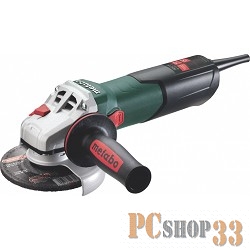 Шлифовальная машина Metabo WEV 10-125 Quick Угловая шлифовальная машина 600388000 {1000вт, 125 мм, 2.7Нм, 10500 об/мин, вес 2.1 кг }