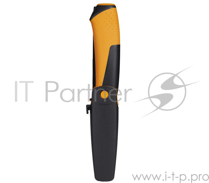 Нож садовый Fiskars 1023619 черный/оранжевый