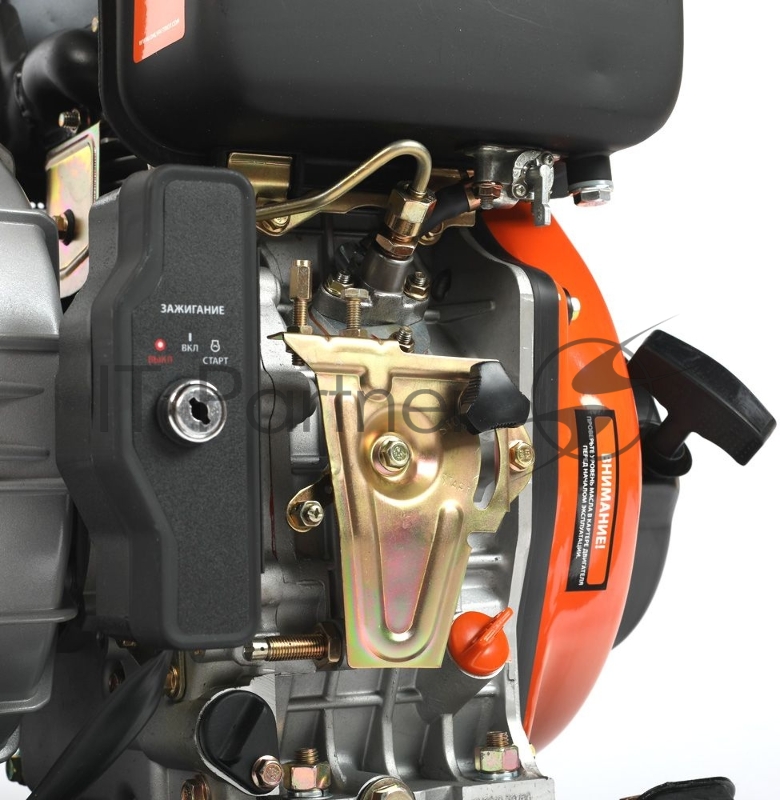 Мотопомпа PATRIOT MPD 3072 SFE 4т дизель 296см3 5.7лс 75м3/ч 1200л/м глуб.8м напор25м 3 бак3.5л