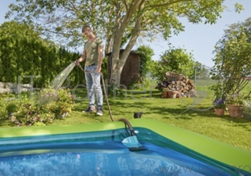 Насос GARDENA 2000/2 Li-18 01748-20 дренажный для чистой воды аккумуляторный