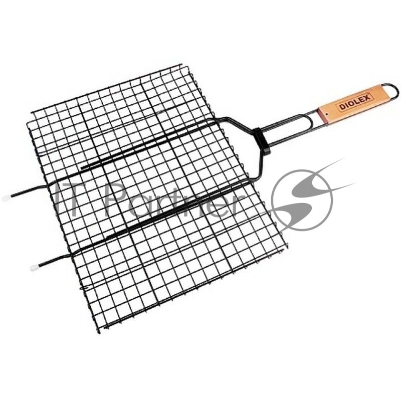 Решетка-гриль Diolex DX-M1203 35x26cm (сталь с хромированным покрытием) (в уп. 24шт.)