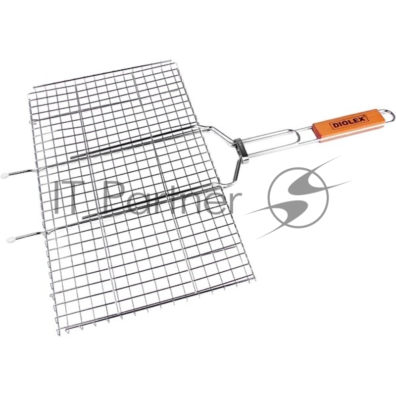 Решетка-гриль Diolex DX-M1201 45x26cm (сталь с хромированным покрытием) (в уп. 24 шт.)