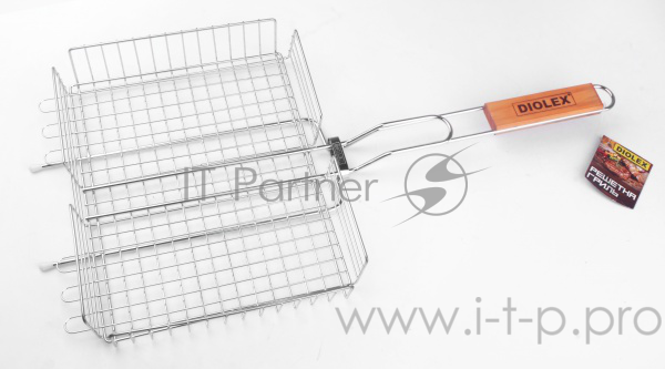 Решетка-гриль Diolex DX-G0002 глубокая 31x24cm (сталь с хромированным покрытием)