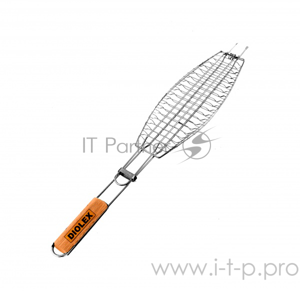 Решетка-гриль Diolex DX-F0001 (с хромированным покрытием) для рыбы 36х12,5
