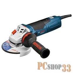 Шлифовальная машина Bosch GWS 17-125 CI Угловая шлифовальная машина 06017950R2 {Ном.потр. мощность (Вт) 1700 Число об.хол.хода (мин-1) 11.500 Диам. круга (мм) 125 шпиндель-M 14, Картон}