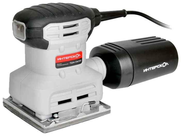 Шлифовальная машина ИНТЕРСКОЛ ПШМ-104/220 Плоскошлифовальная машина 1040800100 {220Вт,13000кол/м,лист 104/112мм,1,1кг}