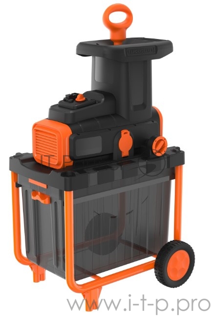 Измельчитель электрический барабанного типа BLACK+DECKER BEGAS5800-QS 2800Вт