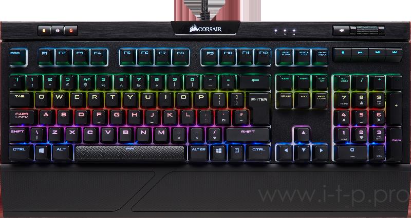 Клавиатура игровая Corsair Gaming™ STRAFE RGB MK.2 Mechanical Gaming Keyboard — CHERRY® MX Red (RU)