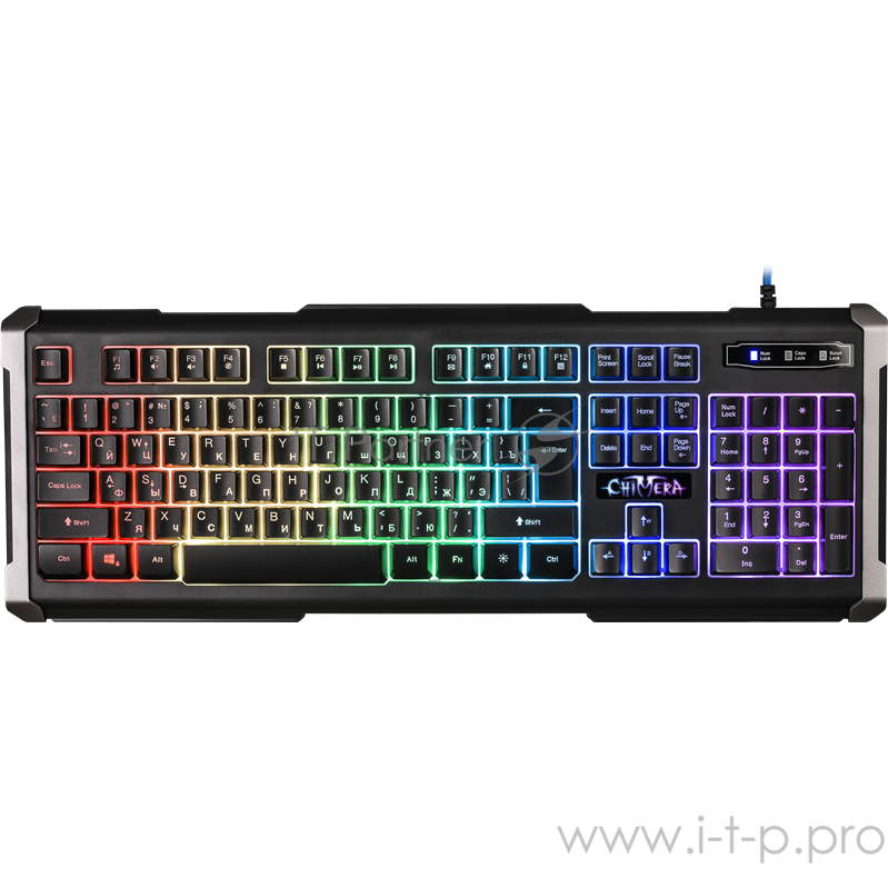 Проводная игровая клавиатура Defender Chimera GK-280DL RU,RGB подсветка, 9 режимов Defender