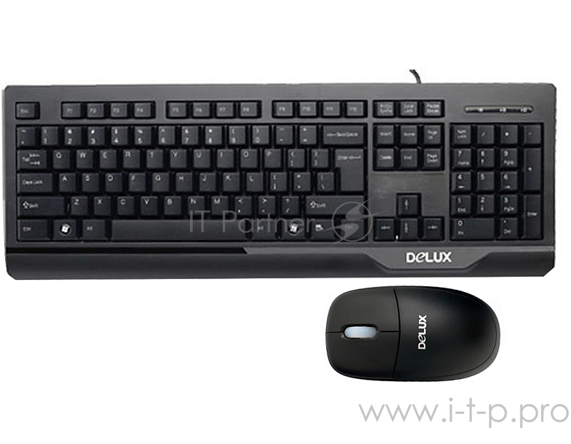 Комплект клавиатура + мышь DELUX