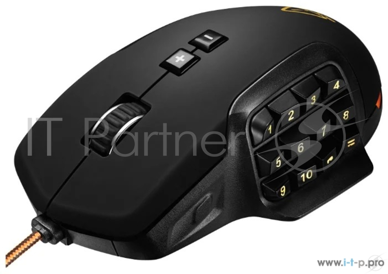 Мышь проводная Canyon Despot, 10000dpi, USB, Черный CND-SGM9