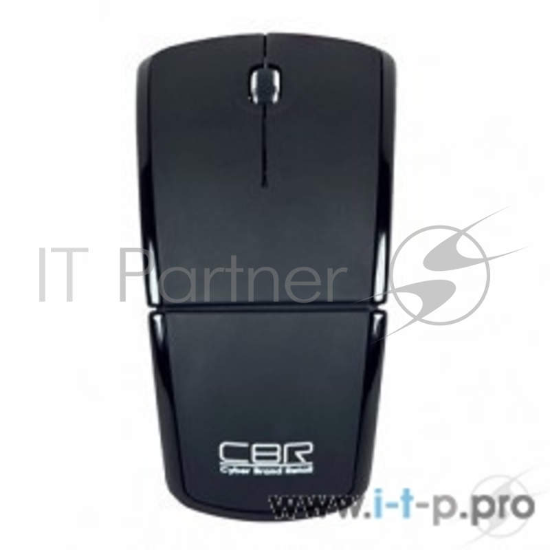 Мышь CBR CM-610 Black, оптика, 2,4Ггц, 800/1200/1600 dpi, софттач, складная