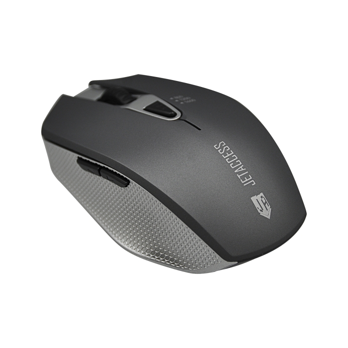 Беспроводная мышь Jet.A Comfort OM-U60G серая (800/1200/1600dpi, 5 кнопок, USB)
