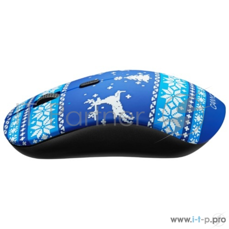 Беспроводная мышь CANYON CND-CMSW401JB {wireless Optical Mouse with 4 buttons, DPI 800/1200/1600, 1 additional cover(Jersey Blue), black, 103*58*32mm, 0.087kg, 2.4GHz}