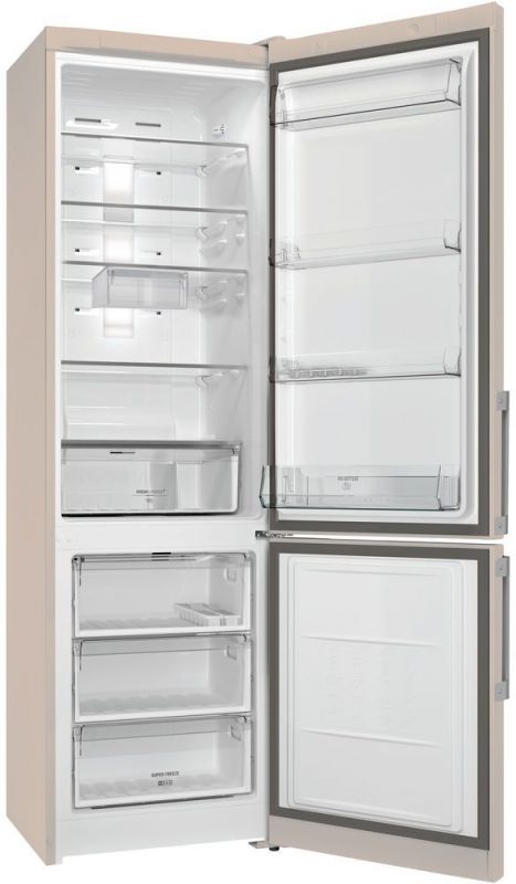 Холодильник Hotpoint-Ariston HFP 6200 M бежевый (двухкамерный)