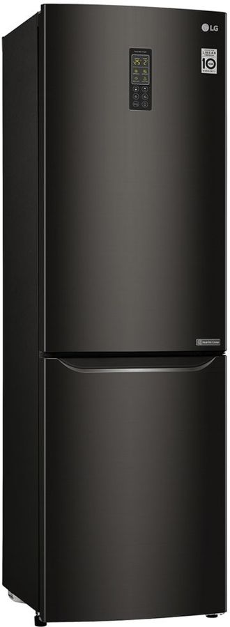Холодильник LG GA-B419SBUL, двухкамерный, черный