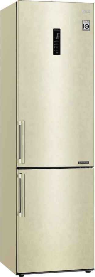 Холодильник LG GA-B509BEDZ с нижней морозильной камерой 2.03м:- Технология Door Cooling+ и Linear Cooling- Инверторный линейный компрессор- Total No Frost- Зоны сохранения свежести- Внешний дисплей- Wi-Fi-Бежевый (мрамор)