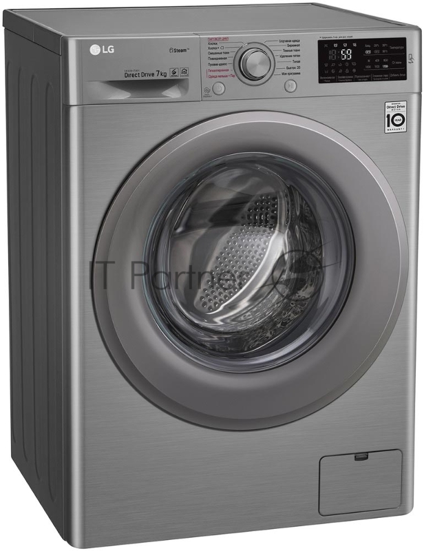 Стиральная машина LG F2M5HS7S , узкая (45 см), 7 кг.- Прямой привод (Direct Drive)- 6 движений заботы (6 motion)- Smart Diagnosis- Обработка паром (Steam)- Система бесконтактной (NFC) диагностики Tag On