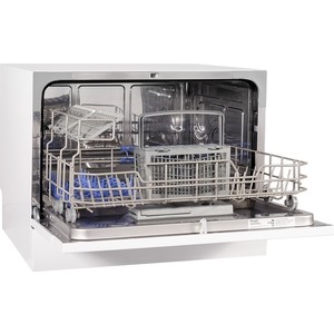 Настольная посудомоечная машина Weissgauff, 43.8x55x50 см, 6 комплектов, 7 программ