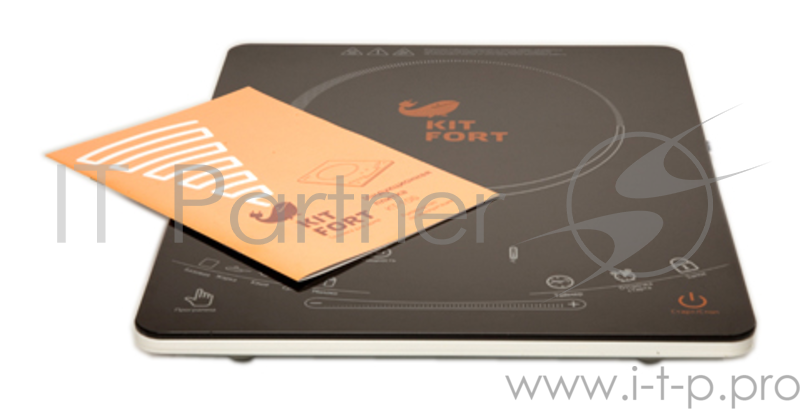 Плита Электрическая Kitfort КТ-106 черный (настольная)