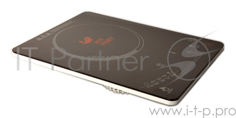 Плита Электрическая Kitfort КТ-106 черный (настольная)