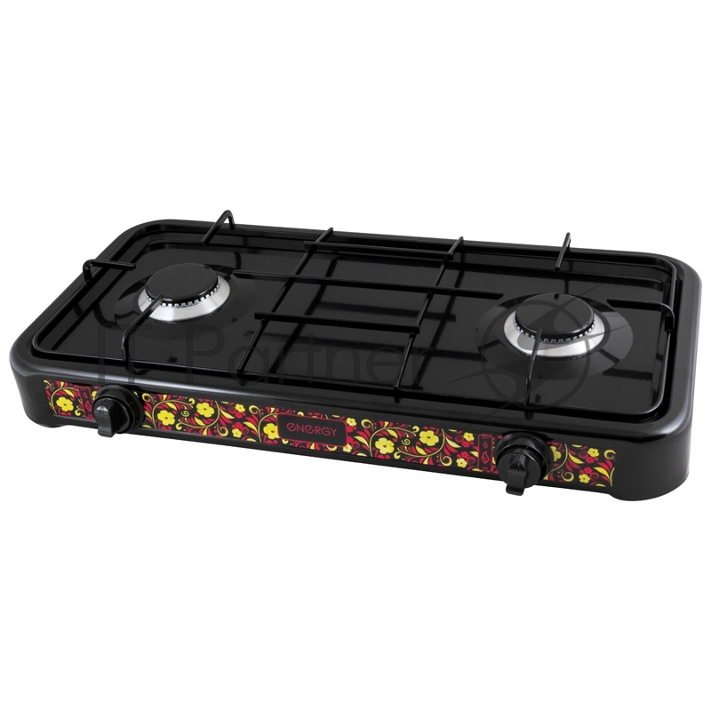 Плитка настольная ENERGY EN-002B, 2 конфорки (в уп.4 шт)