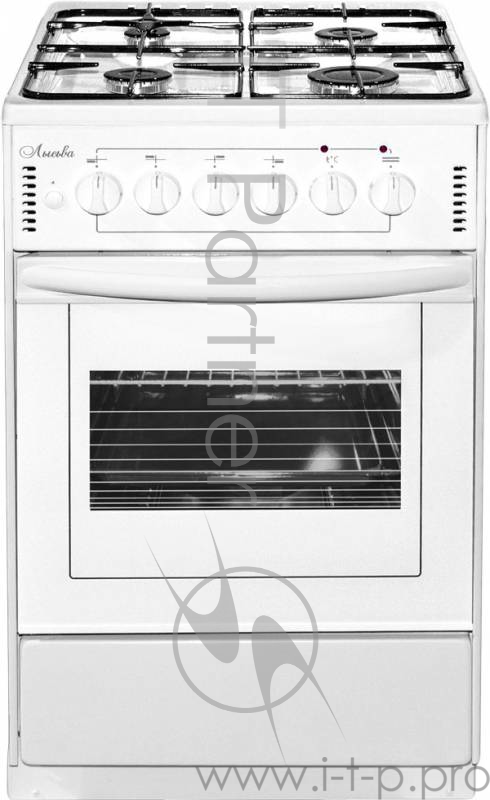Плита Комбинированная Лысьва ЭГ 401-2У белый