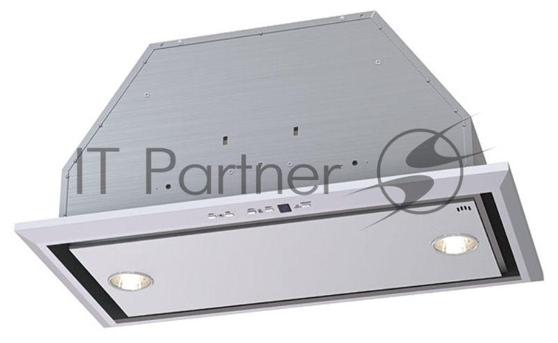 Вытяжка встраиваемая Krona Monika 600 нержавеющая сталь управление: кнопочное (1 мотор)