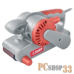 Шлифовальная машина ЗУБР Ленточная шлифовальная машина ЗЛШМ-76-950 { лента 76х533мм, скорость ленты 360м/мин, 950 Вт }