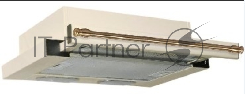 Вытяжка встраиваемая Elikor Интегра 60П-400-В2Л топленое молоко рейлинг бронза