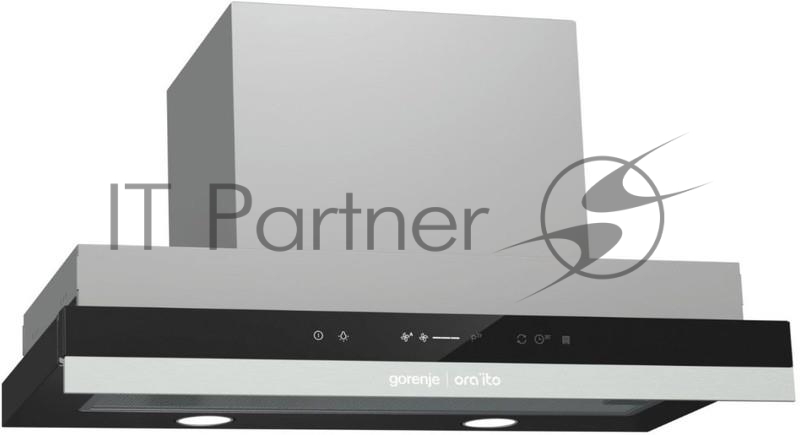 Вытяжка встраиваемая Gorenje BHP643ORAB черный управление: сенсорное (1 мотор)