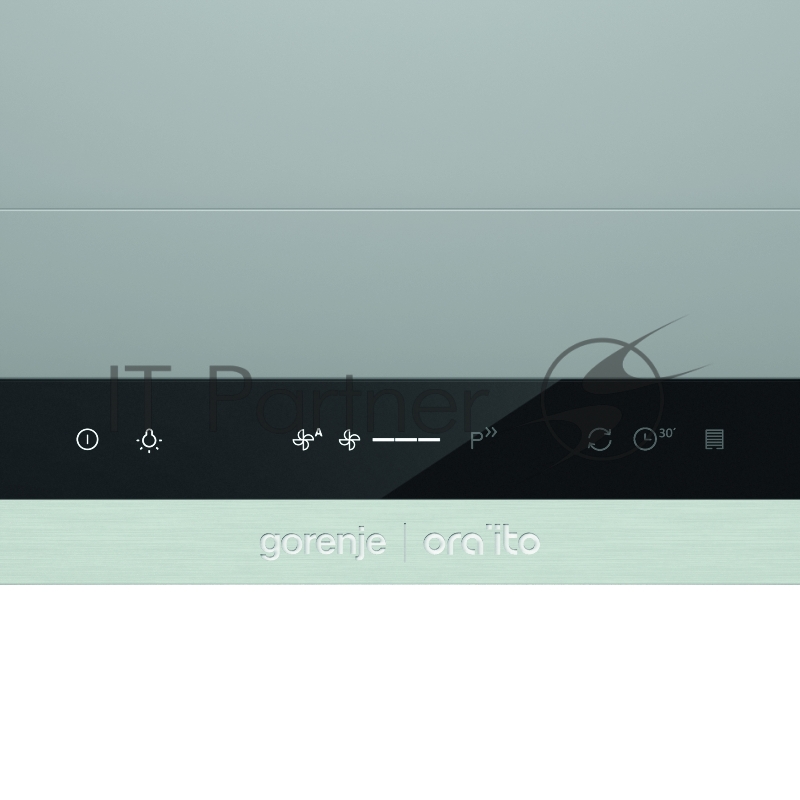 Вытяжка встраиваемая Gorenje BHP643ORAB черный управление: сенсорное (1 мотор)