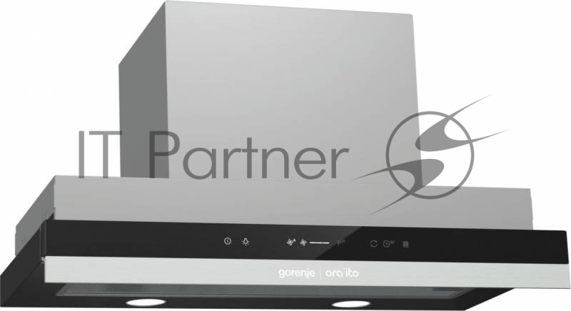 Вытяжка встраиваемая Gorenje BHP643ORAB черный управление: сенсорное (1 мотор)