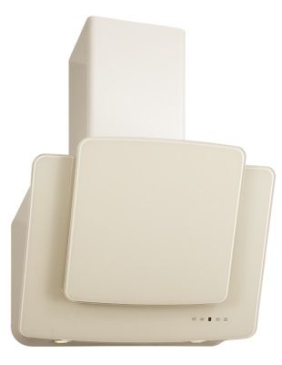 Вытяжка Elikor Кварц 60П-1000-Е4Д белый/белое стекло управление: кнопочное (1 мотор)