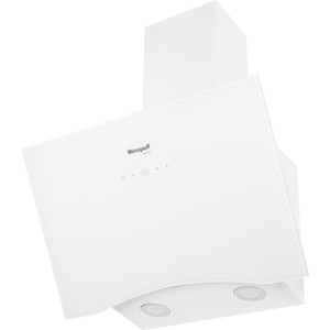 Вытяжка Weissgauff Наклонная, 60см, 1000 м3, периметральное всасывание, поверхность:закаленное стекло, сенсорное управление, белая