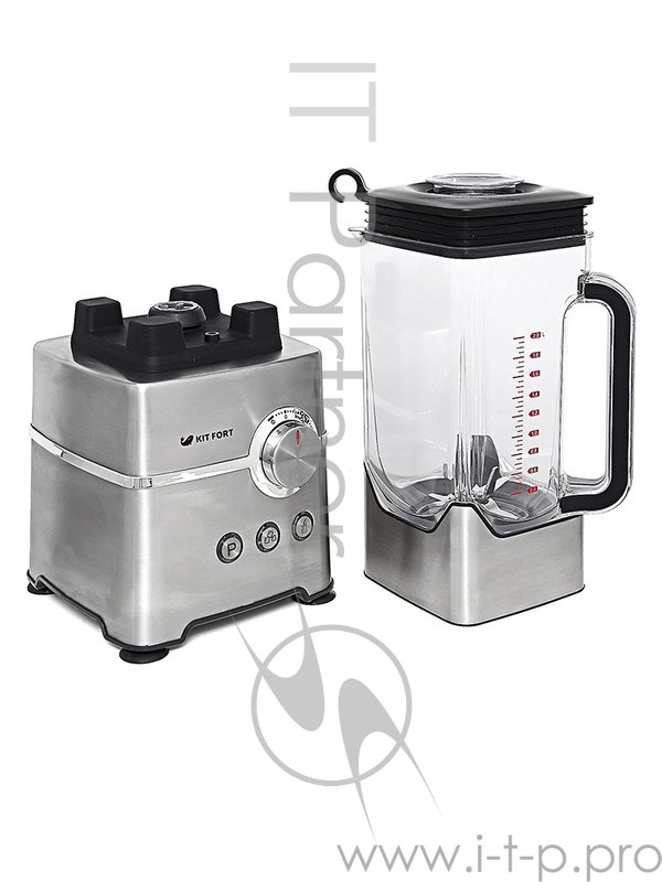 Блендер стационарный Kitfort КТ-1310 2000Вт серебристый/черный