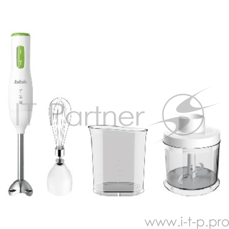 Блендер BBK KBH0303 белый/зеленый